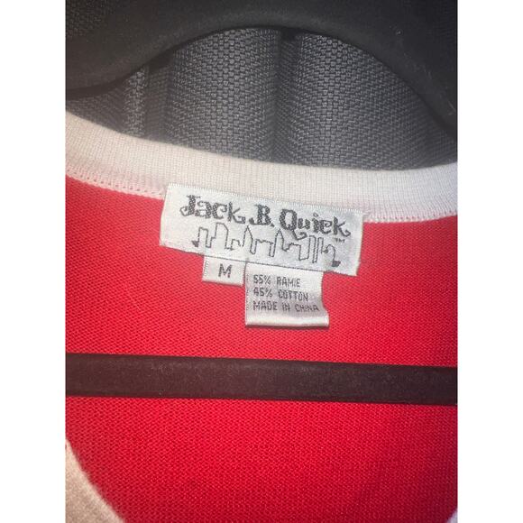 Ugly Christmas Sweater Xmas Size Medium Jack B Quick - Picture 2 of 3